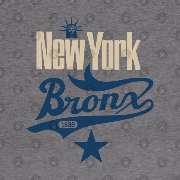 New York Bronx - New York Bronx Schriftzug - Bronx Logo by Boogosh